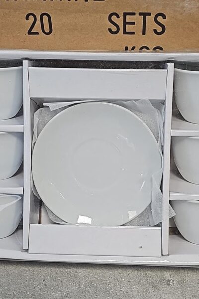 Finjal (Cini) Cup & Plate Set – 20 Pieces