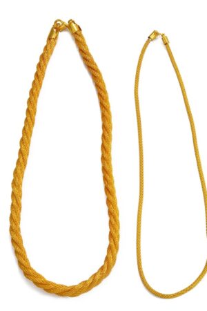 Gold-Tone Chain Necklace – Azmarino Fashion Boutique – view 5