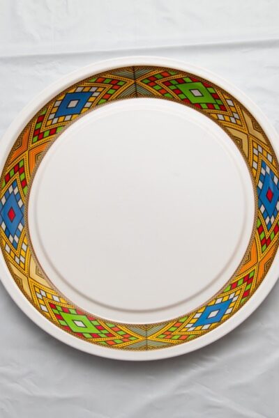 Mesetah Serving Tray – Zuria, Sefe or Flower Design