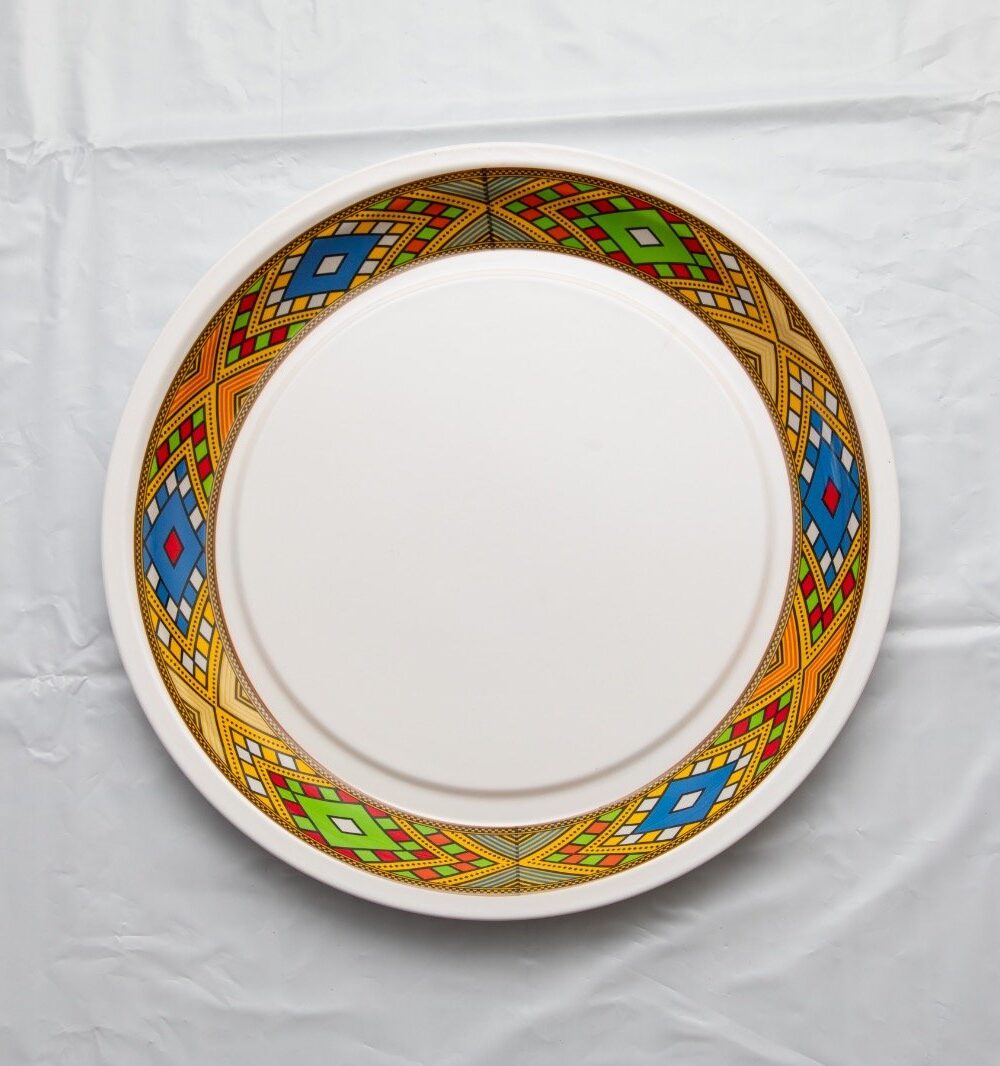 Mesetah Woven Tray – Zuria or Sefe Design – Azmarino Fashion Boutique – view 2
